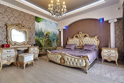 Фотообои в интерьере артикул H-012, Фотопанно 2-х полосные, Divino Decor