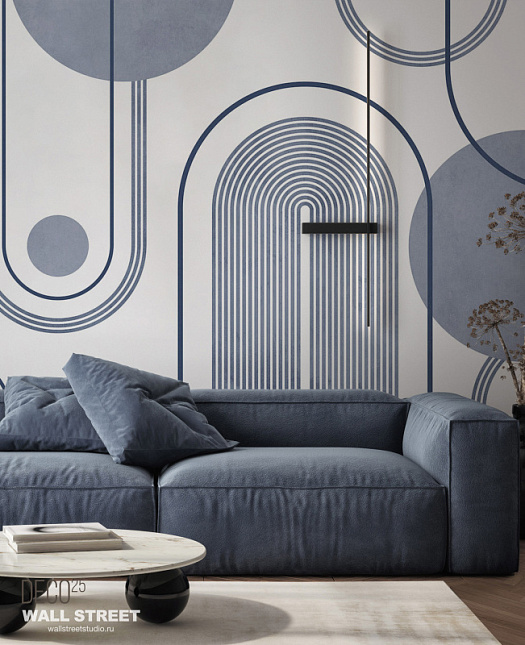 Фотообои в интерьере артикул DECO 25 7, DECO 25, Wall street